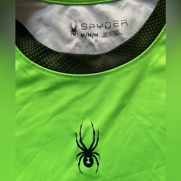 Spyder Youth Medium Dri Fit Boy’s Short Sleeve Athletic Top, Size 10/12 - Picture 2 of 4